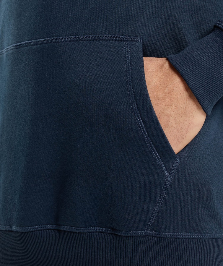 Sudadera Con Capucha Apollo Azul Marino Gymshark