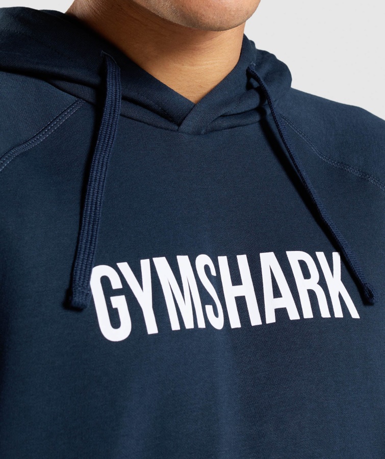 Sudadera Con Capucha Apollo Azul Marino Gymshark