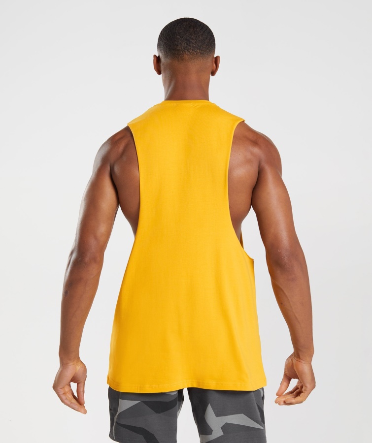 Apollo Infill Drop Arm Tanque Amarillo Azafrán Gymshark