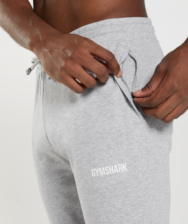 Jogger Apollo Gris Claro Jaspeado Gymshark