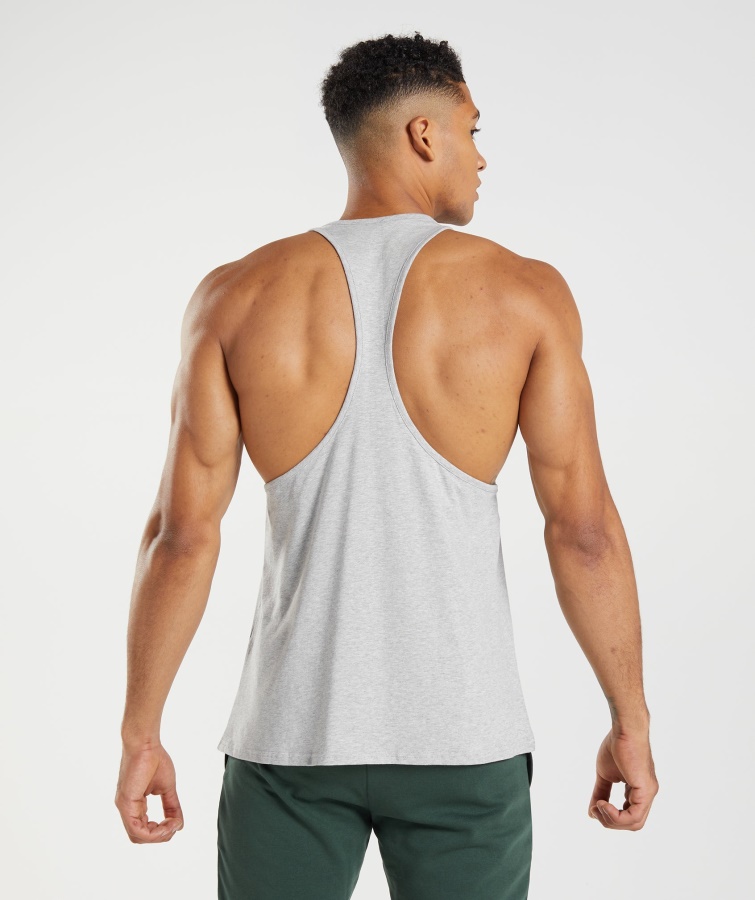 Apollo Stringer Gris Claro Jaspeado Gymshark