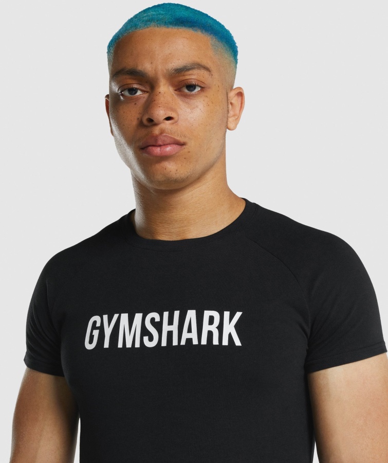 Camiseta Apollo Gymshark Negra
