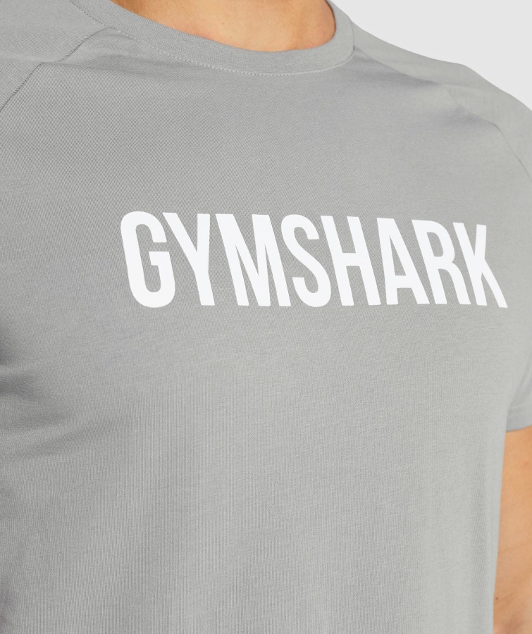 Camiseta Apollo Gris Ahumado Gymshark