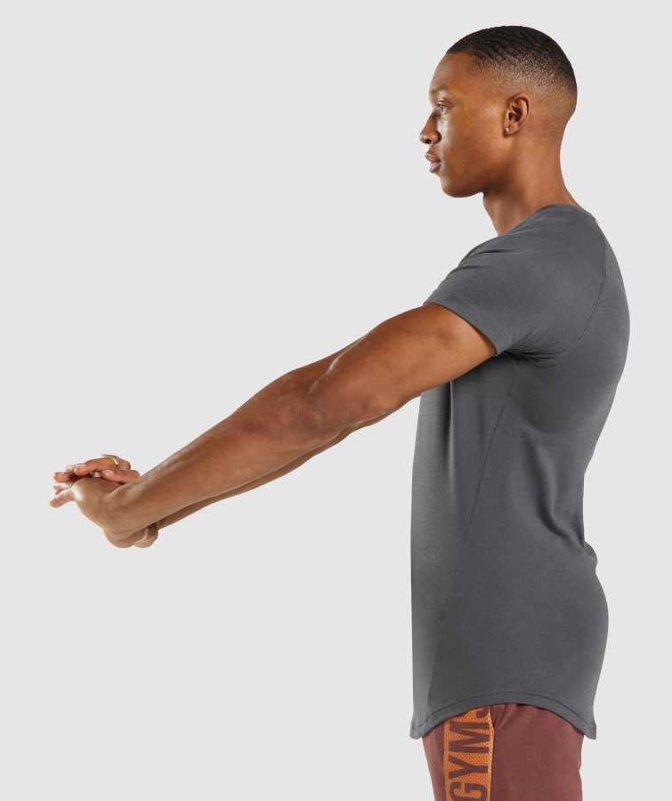 Negrita Camiseta Gris ónix Gymshark