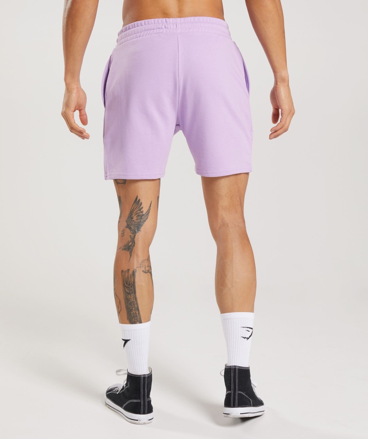 Shorts Con Estampado De Burbujas Thistle Purple Gymshark