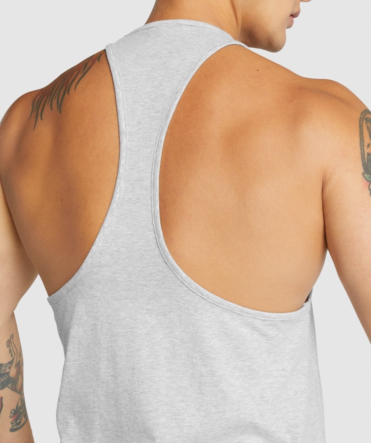 Critical 2.0 Stringer Gris Claro Jaspeado Gymshark