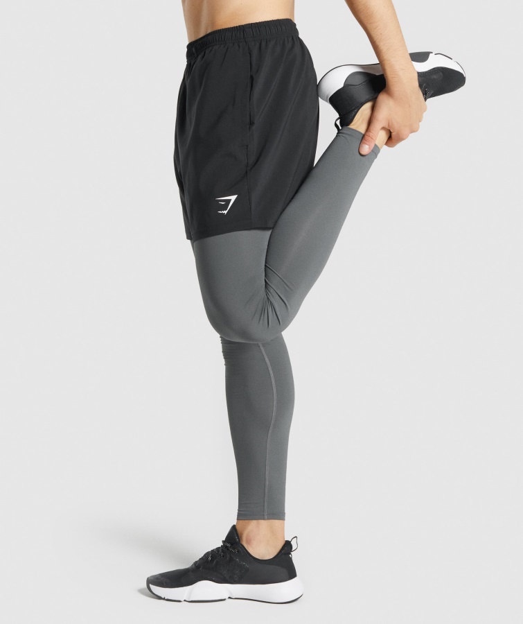 Leggins Térmicos Element Gymshark Carbón