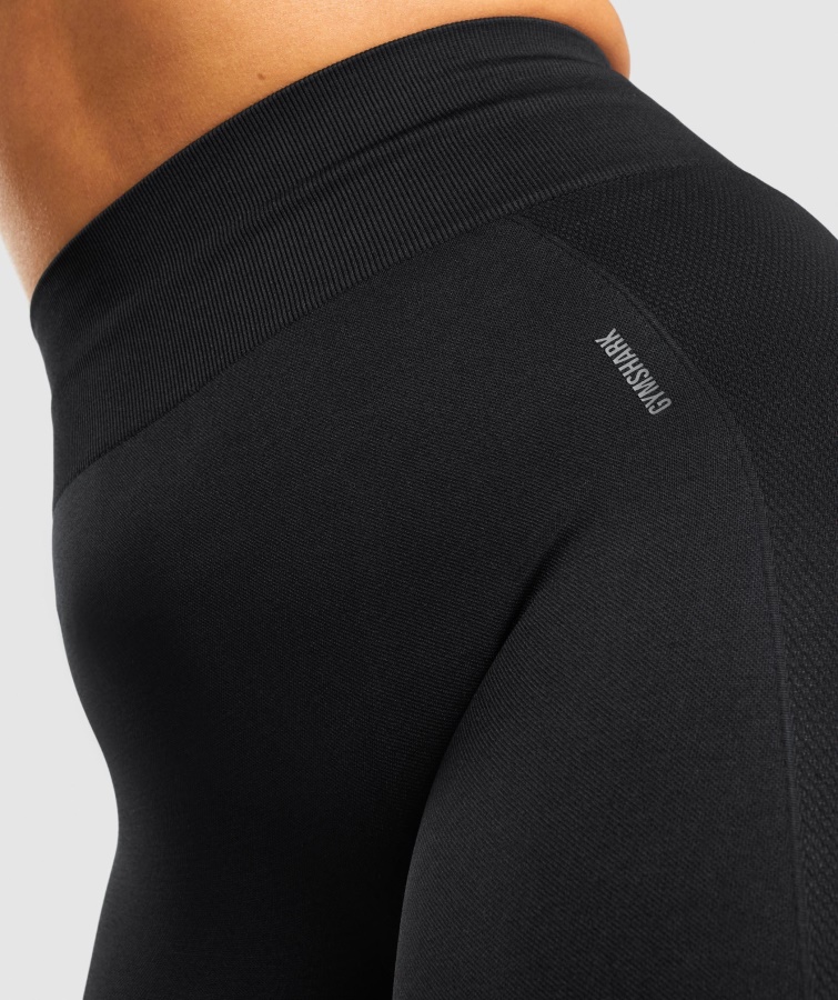 Leggins Flex Tiro Alto Gymshark Negro-carbón