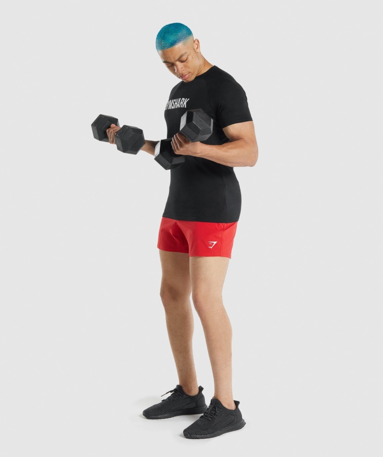 Camiseta Gymshark Apollo Negra