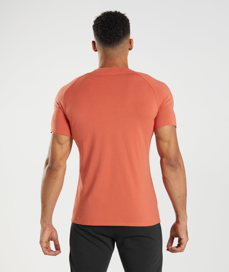 Camiseta Gymshark Apollo Rojo Tormenta