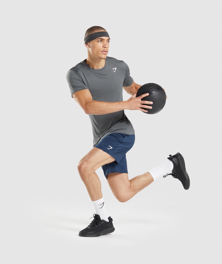 Gymshark Llegada Camiseta Carbón