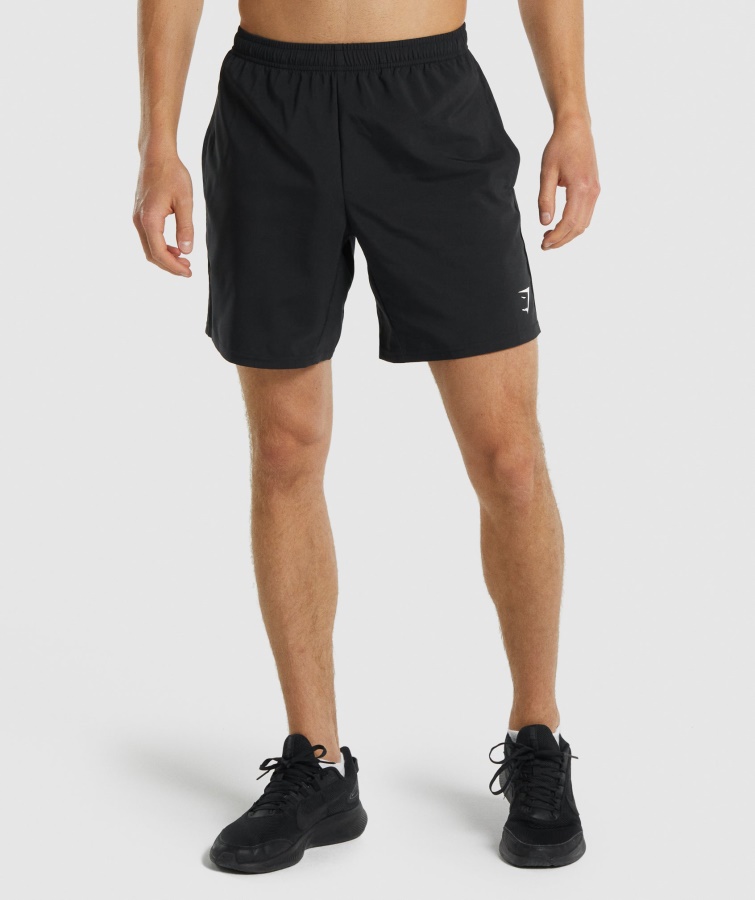 Pantalones Cortos De Llegada Gymshark Negros