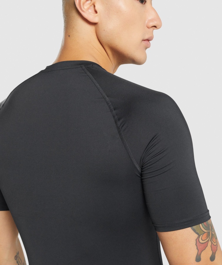 Camiseta Interior Gymshark Elemento Negro
