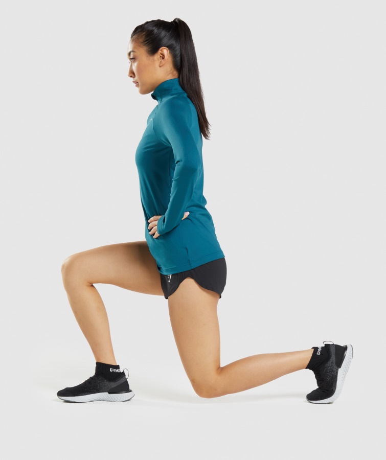 Gymshark Jacquard Negro Cuartos De Calcetines Paquete De 3