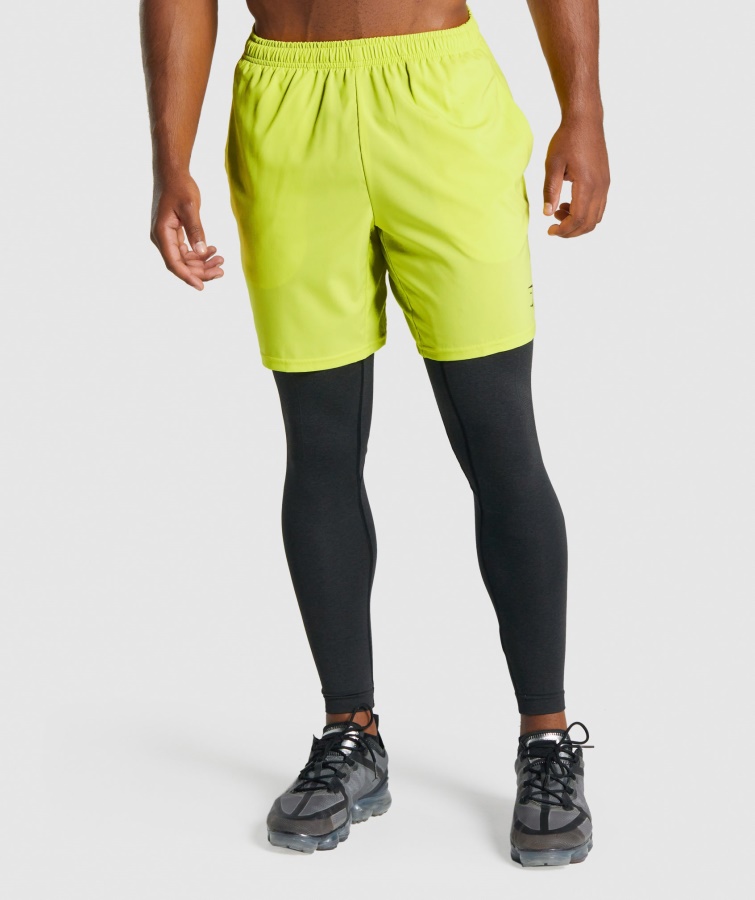 Gymshark Black Marl Vital Sin Costuras Legging