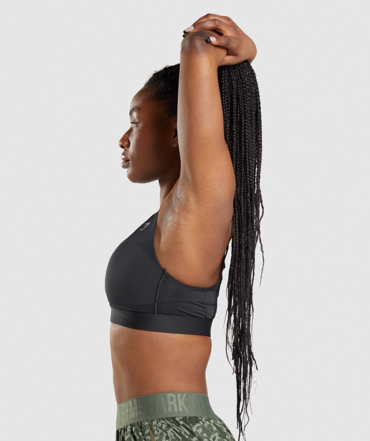 Sujetador Deportivo Gymshark Speed Negro