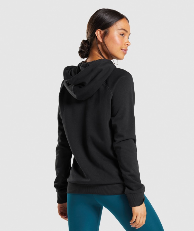 Gymshark Sudadera Negra De Entrenamiento