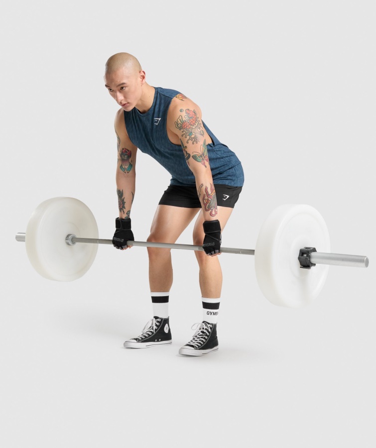 Guantes De Levantamiento De Pesas Negros Gymshark