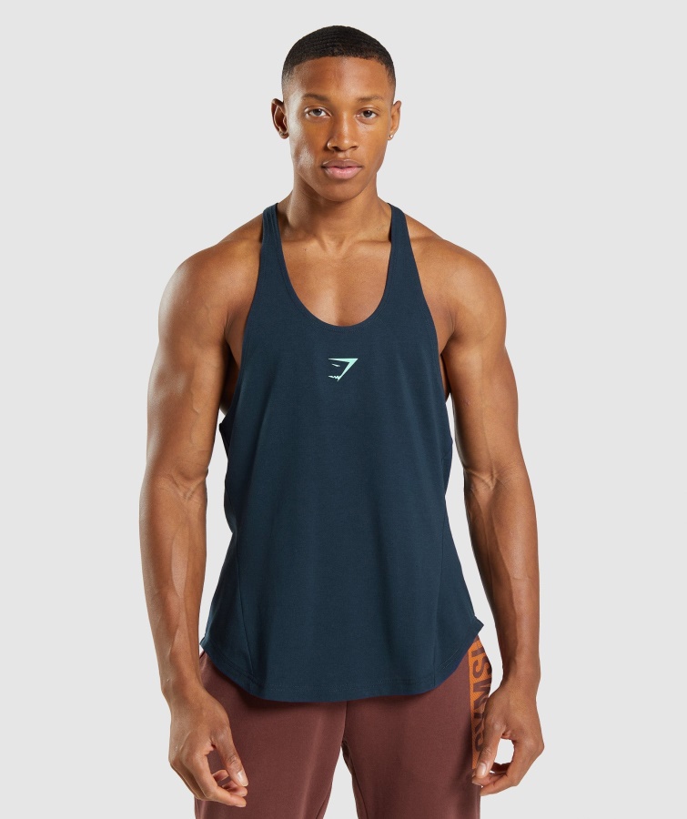 Gymshark Atrevido Larguero Azul Marino