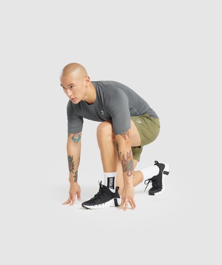 Camiseta Interior Gymshark Elemento Carbón