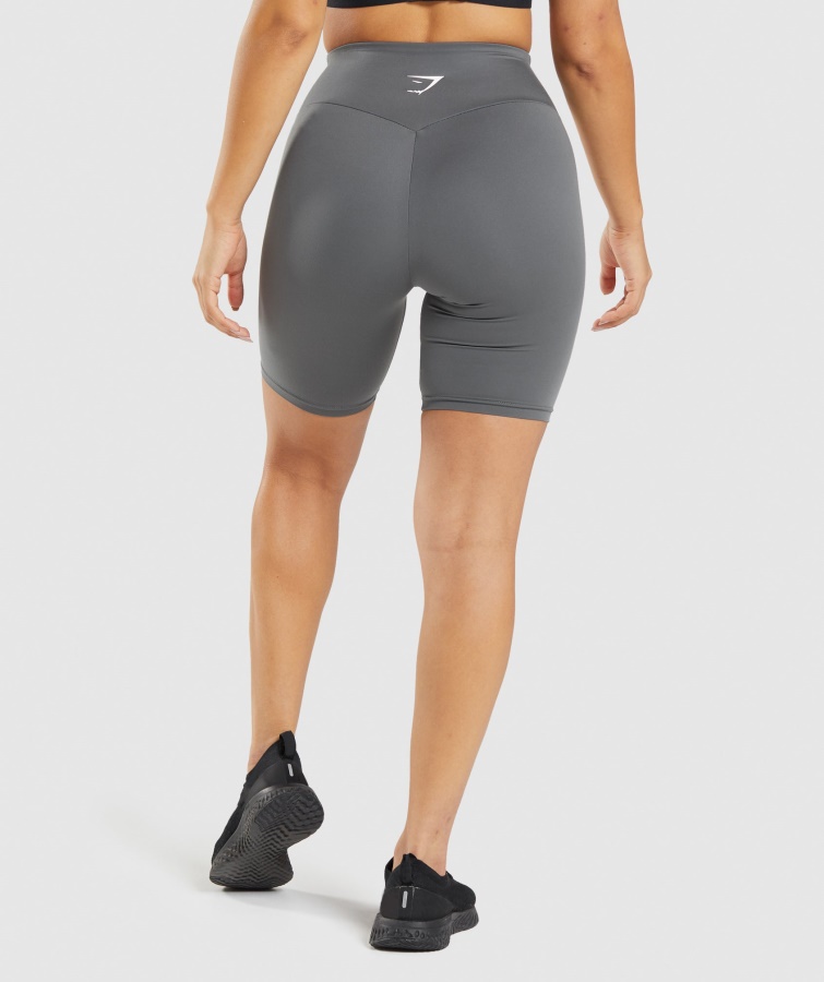 Shorts De Ciclismo De Entrenamiento Gymshark Gris Antracita
