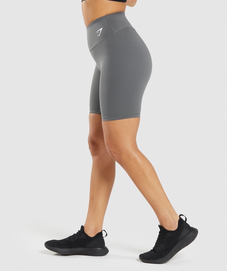 Shorts De Ciclismo De Entrenamiento Gymshark Gris Antracita