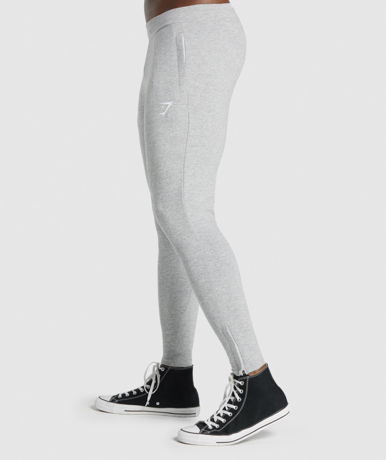 Joggers Gymshark Critical 2.0 Gris Claro Jaspeado