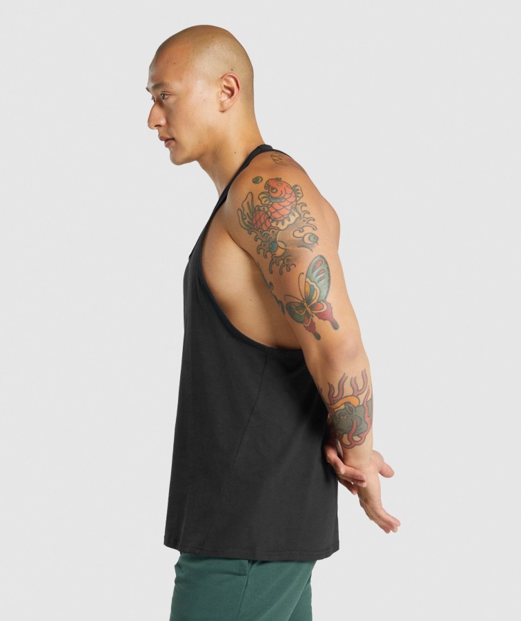 Gymshark Critical 2.0 Stringer Negro