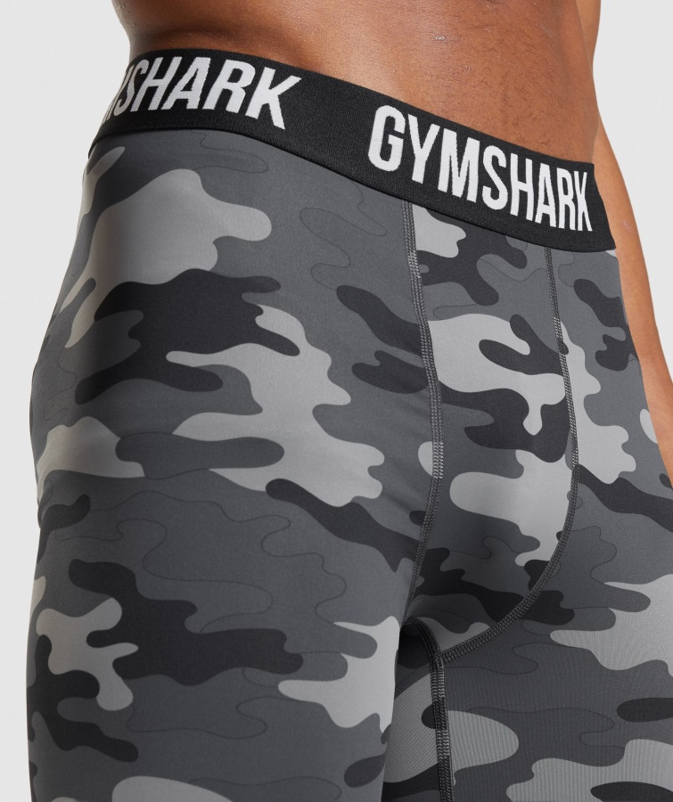 Camiseta Interior Gymshark Element Con Estampado Gris