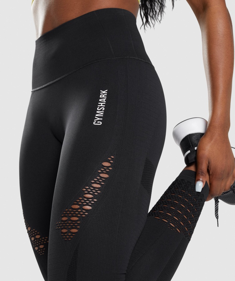 Leggings Gymshark Energy Sin Costuras Negros