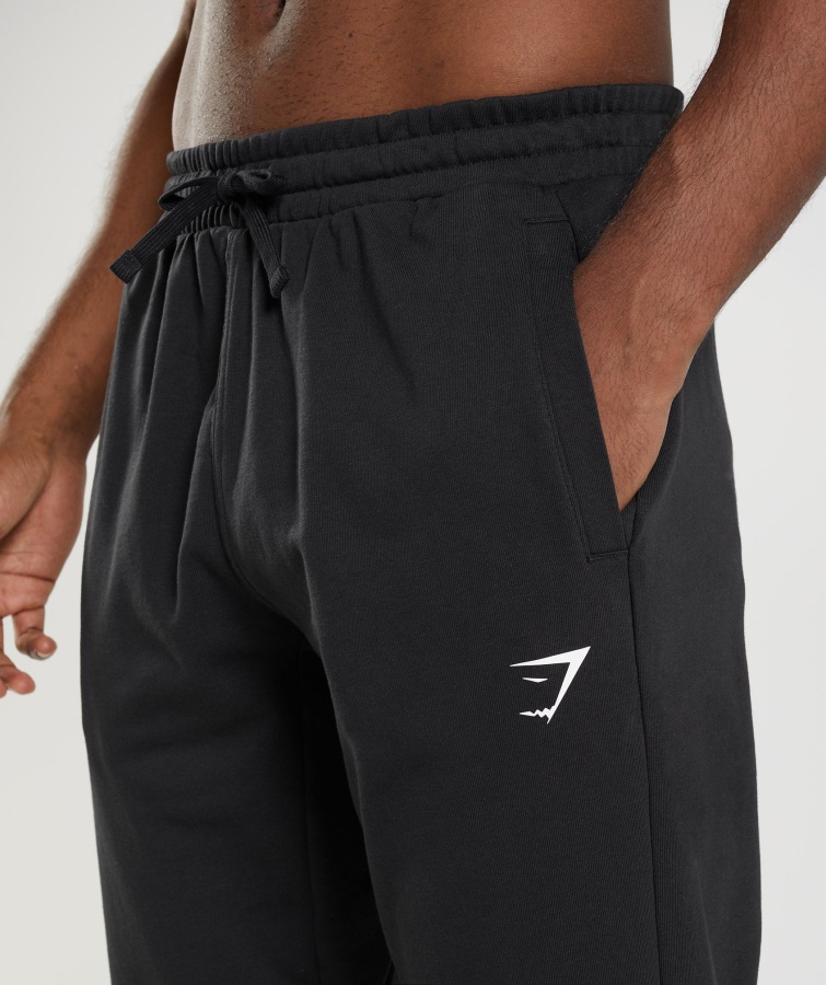 Joggers Extragrandes Gymshark Essential Negros