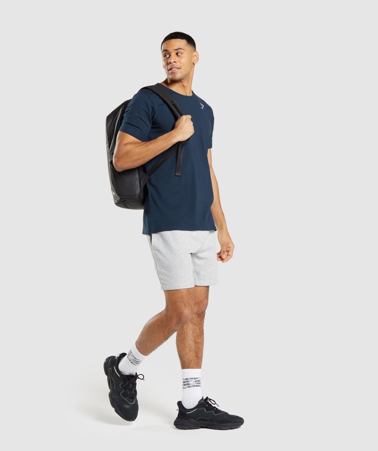 Camiseta Esencial Gymshark Azul Marino