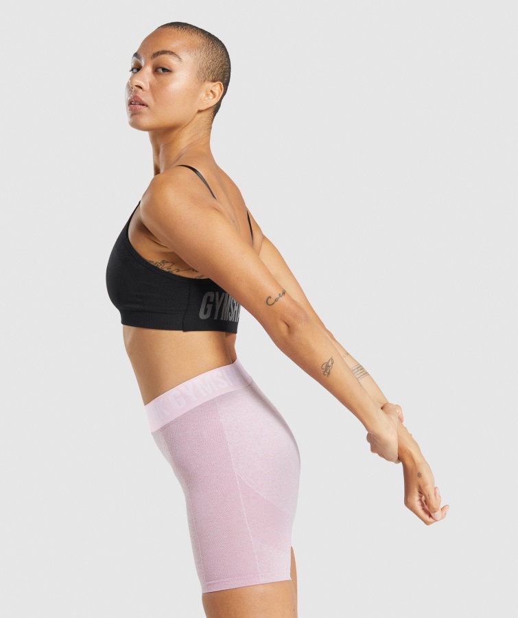 Sujetador Deportivo Gymshark Flex Tiras Negro-charcoal