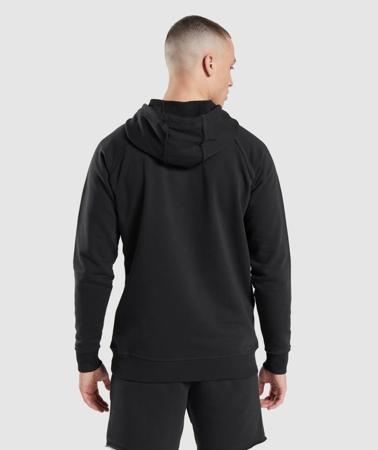 Sudadera Con Capucha Gymshark Legacy Negra