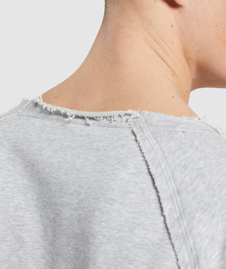 Gymshark Top De Trapo Gris Claro Core Marl Legacy