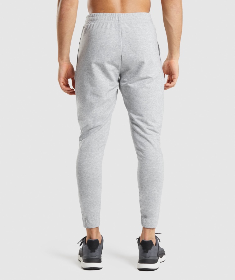 Joggers Gymshark Gris Claro Jaspeado Critical 2.0