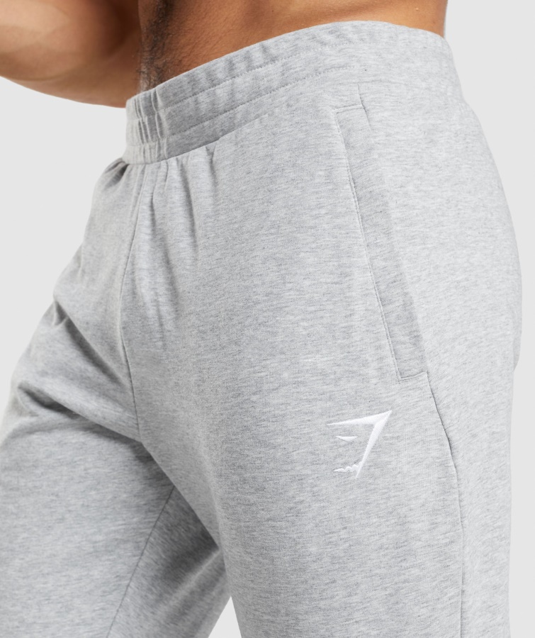 Joggers Gymshark Gris Claro Jaspeado Critical 2.0