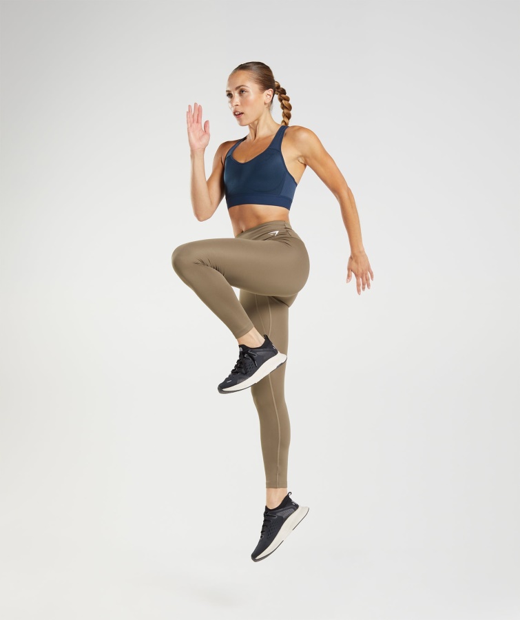 Gymshark Sujetador Deportivo Ligero De Alta Sujeción Azul Marino