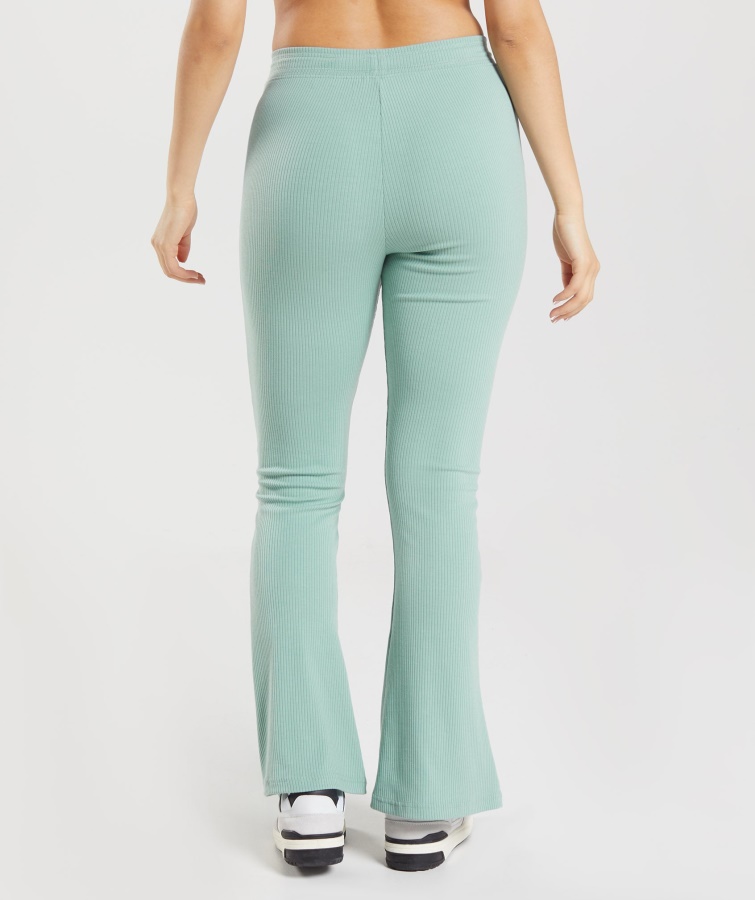 Pantalones Acampanados Gymshark Maya Azul Pausa