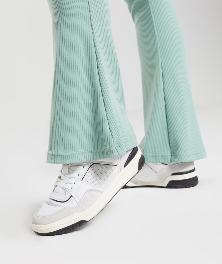 Pantalones Acampanados Gymshark Maya Azul Pausa