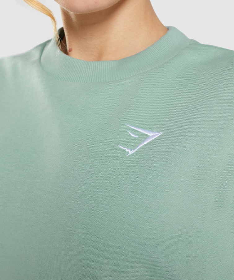 Sudadera Oversize De Entrenamiento Gymshark Maya Azul