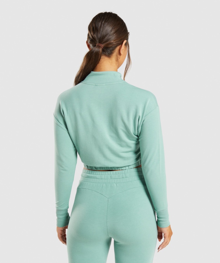 Gymshark Maya Azul Entrenamiento Pippa Pullover