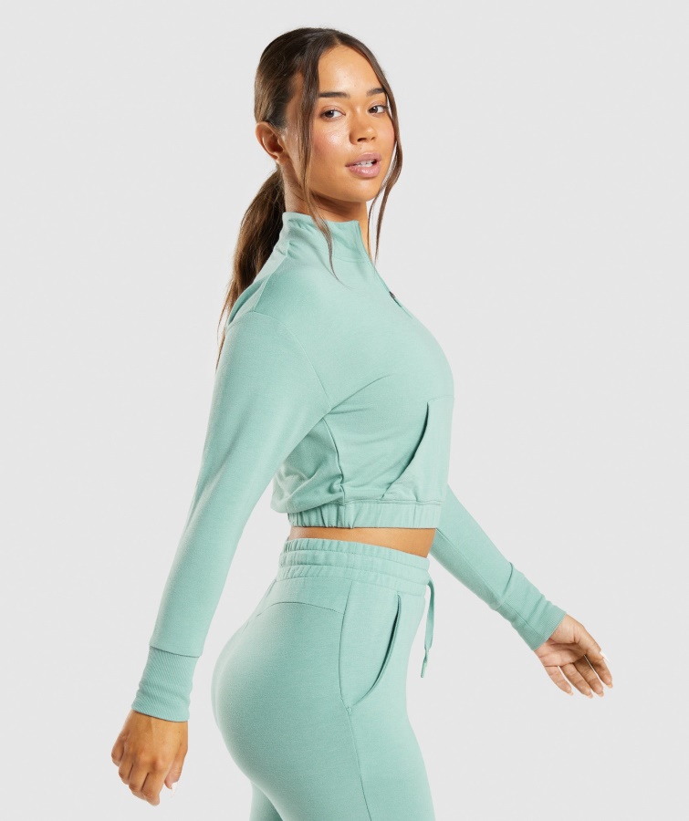 Gymshark Maya Azul Entrenamiento Pippa Pullover