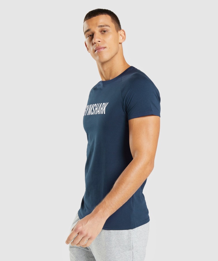 Camiseta Gymshark Apollo Azul Marino