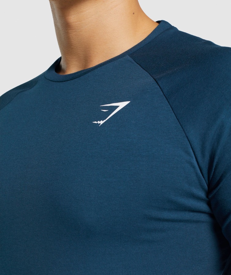 Camiseta Gymshark Crítica 2.0 Azul Marino