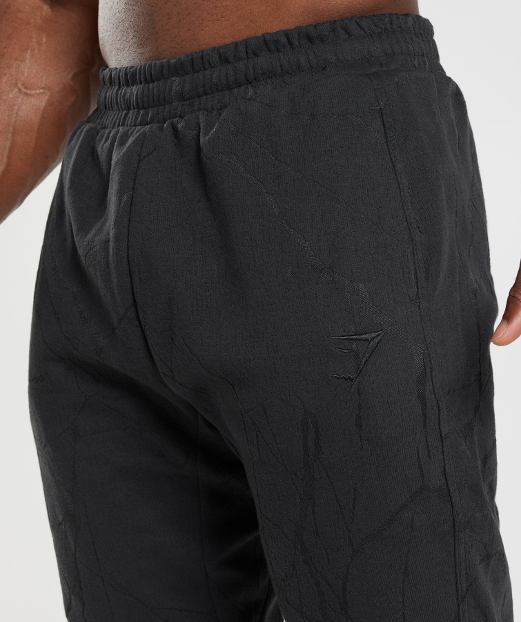 Joggers Gymshark Power Estampado Negro