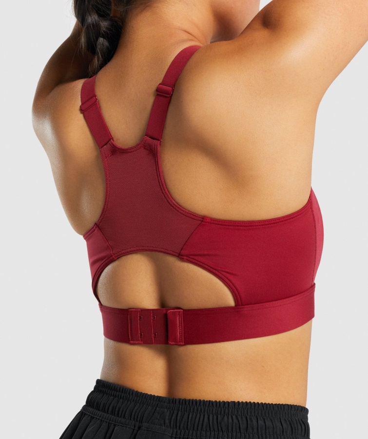 Sujetador Deportivo Gymshark Racer Back Burdeos