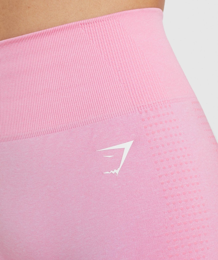 Pantalones Cortos Gymshark Sorbet Rosa Jaspeado Vital Sin Costuras 2.0