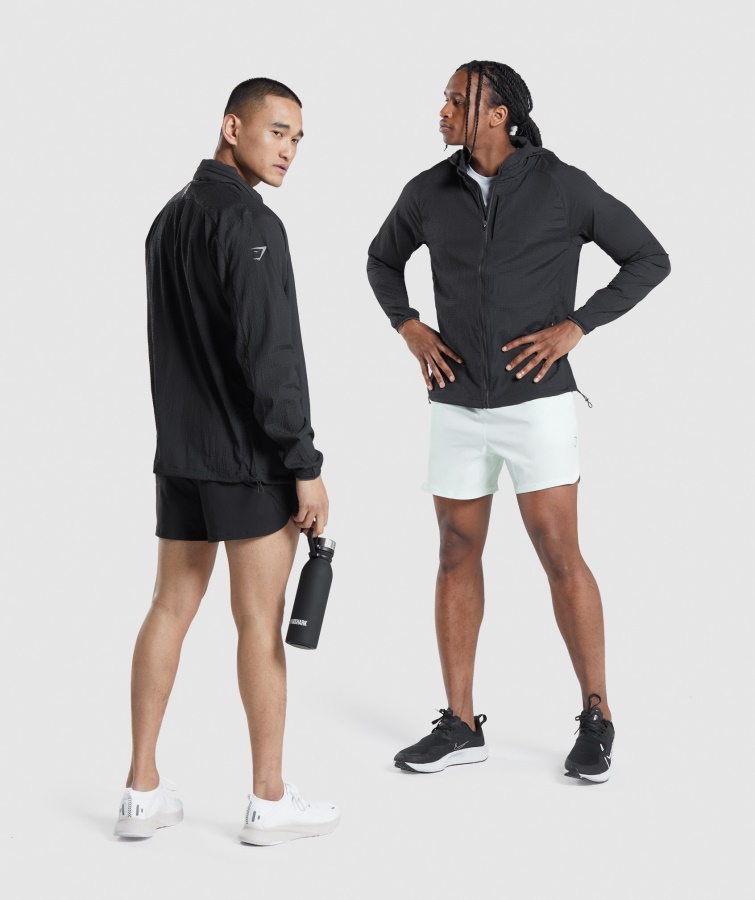 Gymshark Speed ​​Evolution Rompevientos Negro