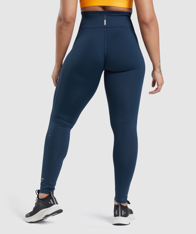 Gymshark Mallas De Velocidad Azul Marino
